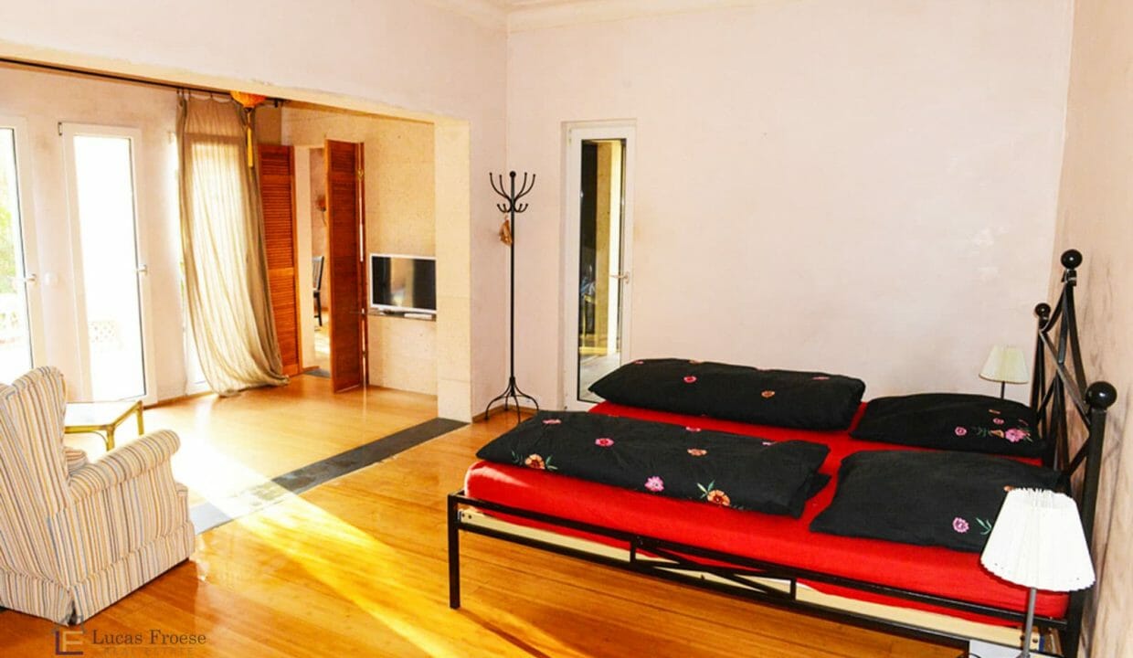 Schlafzimmer Finca Santanyi Mallorca