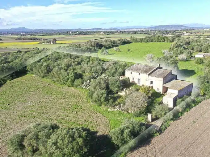 Finca Manacor Drone Renovieren