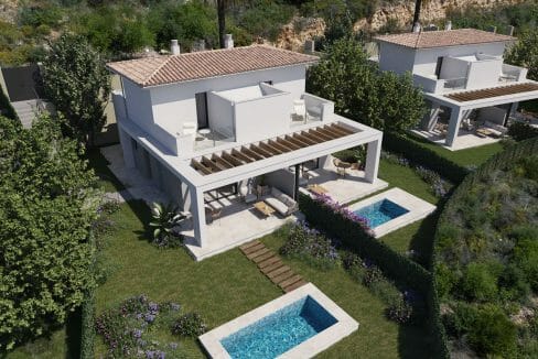 Immobilien Mallorca kaufen 3D Render Villa
