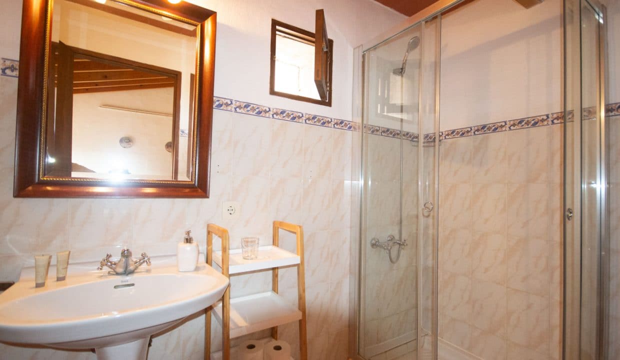 Badezimmer mit Duche in Son Valls