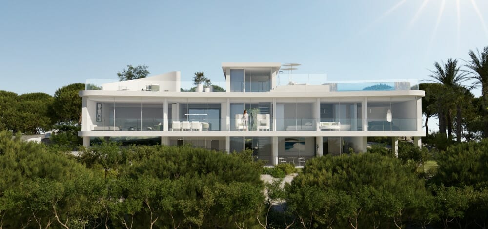 Luxusimmobilien Mallorca Designer Villa 3D
