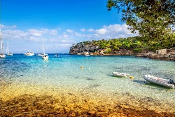 Umriss: Fischen Mallorca