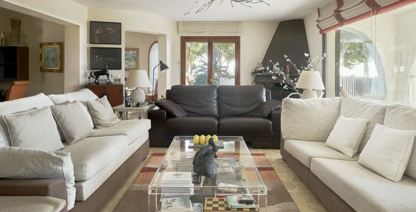 calvia villa Meerblick Costa living room 6