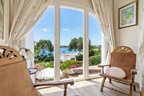 Schlafzimmer Chalet mit Meerblick in Porto Petro