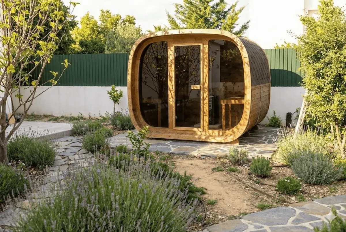 outdoor sauna cube 300 7285690