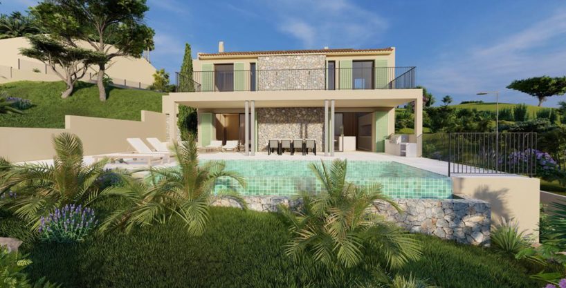 Luxusimmobilie Calvia mit Grundstück