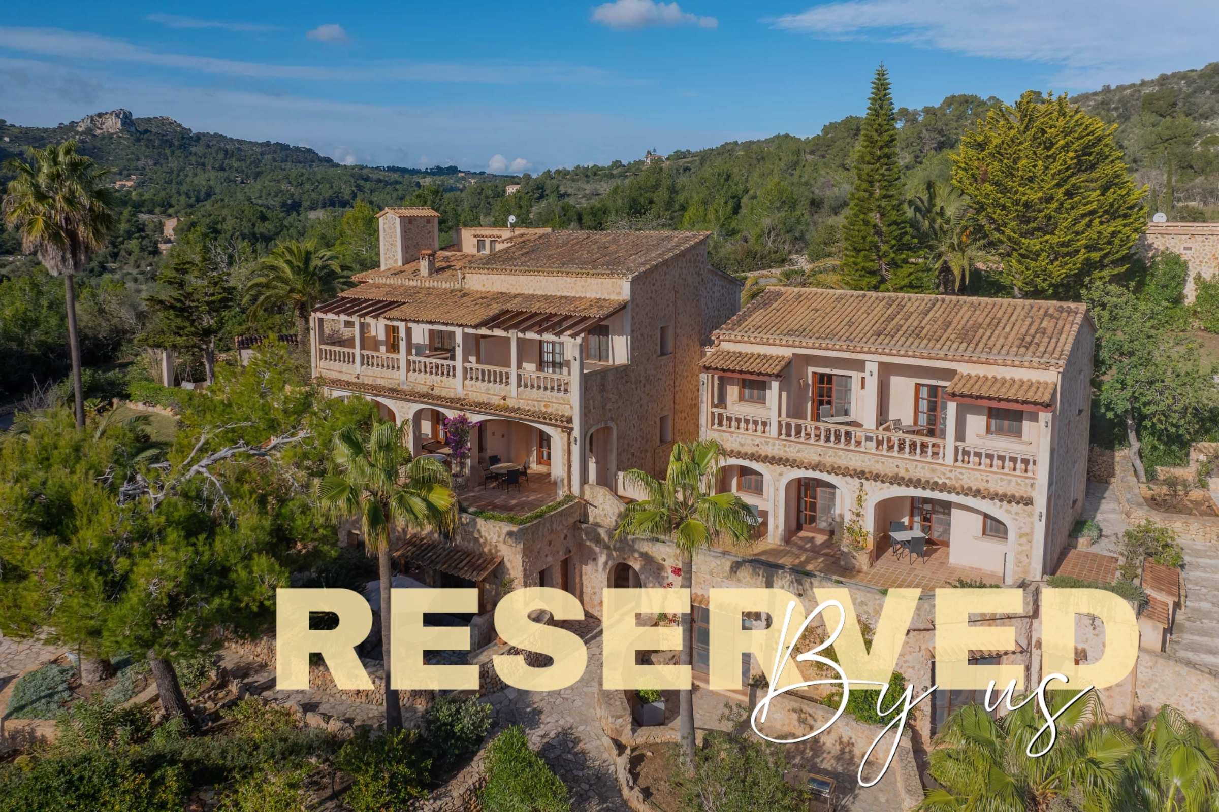 RESERVADA POR NOSOTROS | Finca mallorquina XL con preciosas vistas al mar en Cala Murada