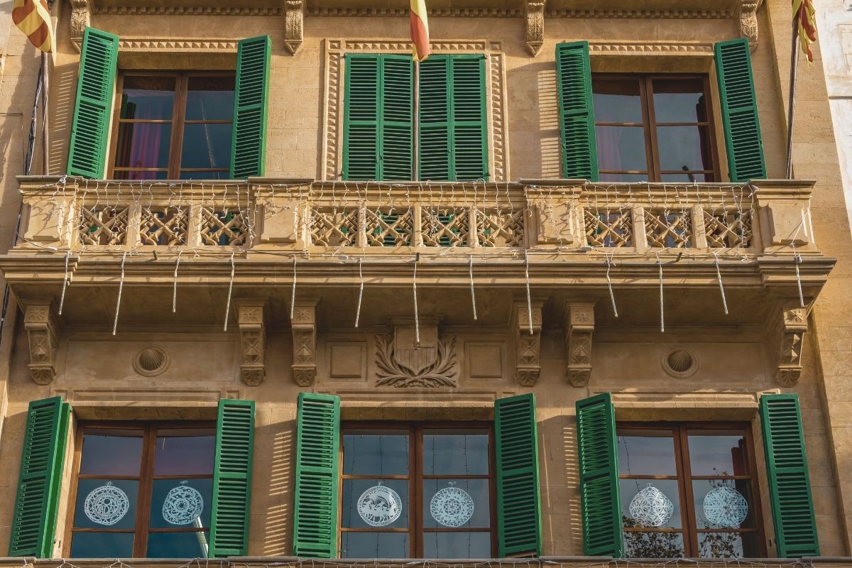 Llucmajor am Rathaus auf Mallorca