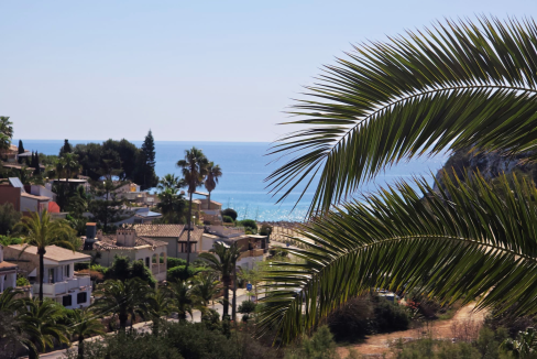 Ausblick vom Balkon