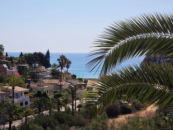 Ausblick vom Balkon