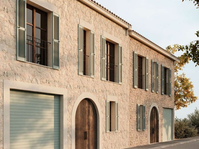 Natürliches Stadthaus Mallorca