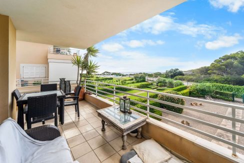 Terrase mit Meerblick