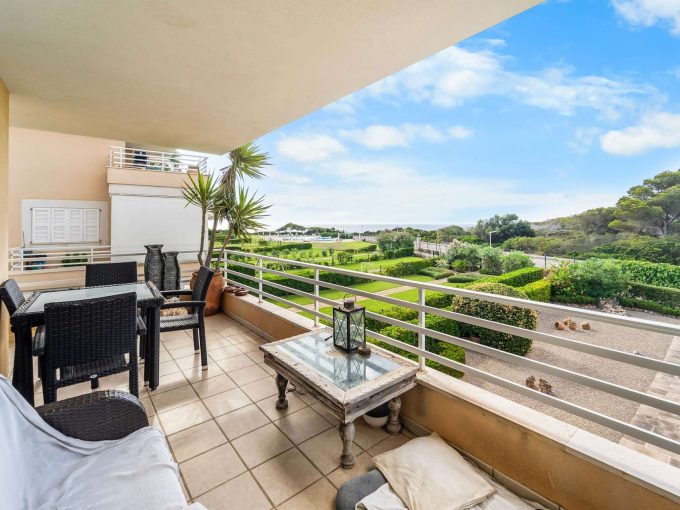 Terrase mit Meerblick