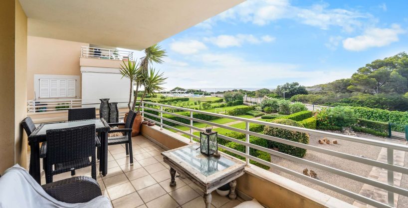 Terrase mit Meerblick