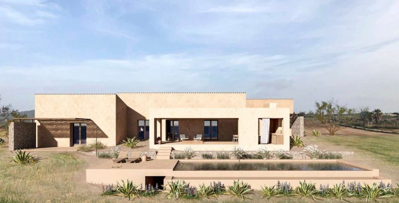 Hauansicht - Rendering