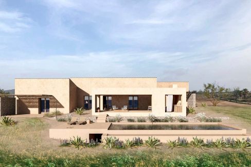 Hausansicht - Rendering